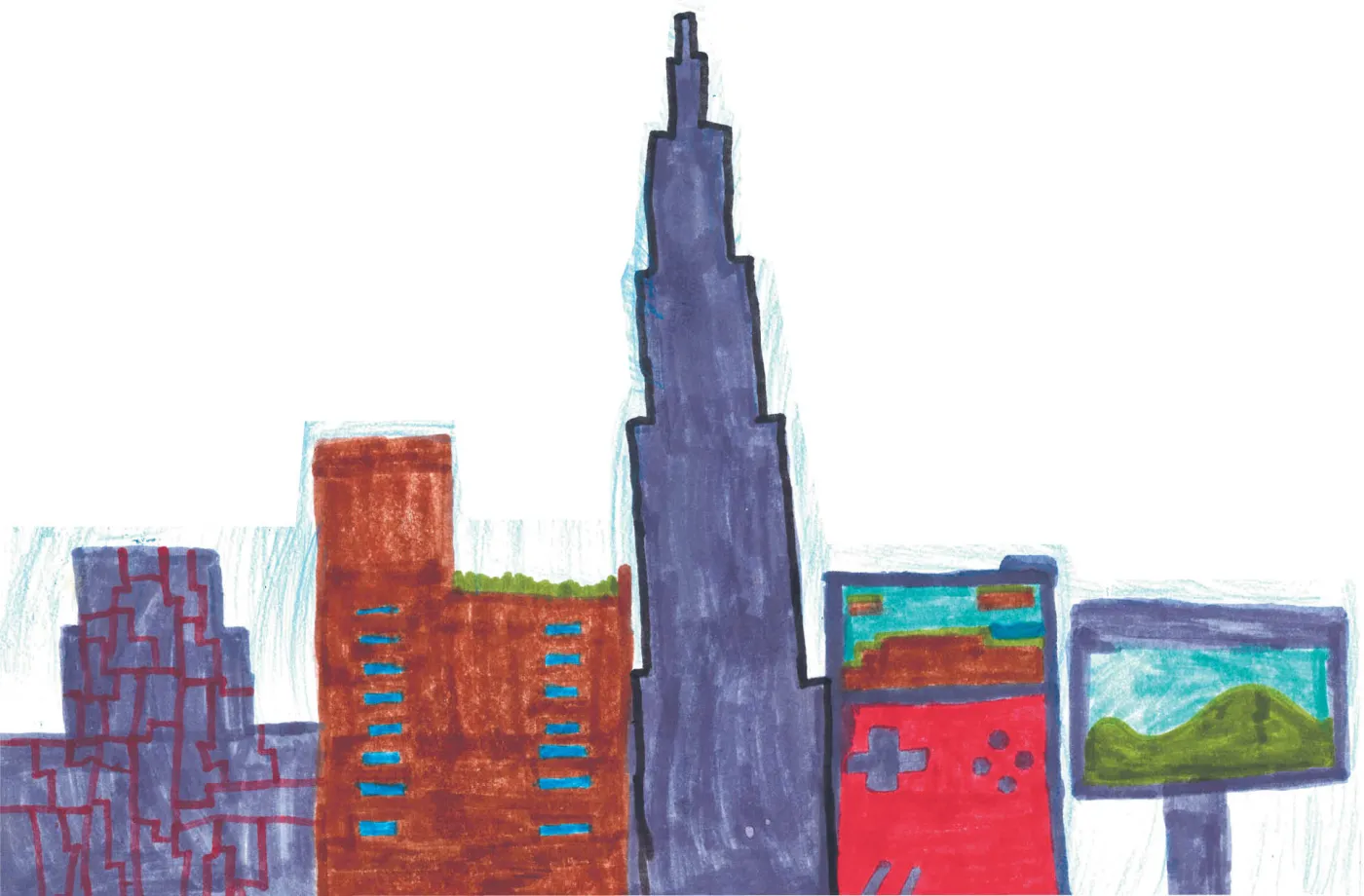 Jak dzieci wyobrażają sobie miasta przyszłości: Będą w pełni zautomatyzowane