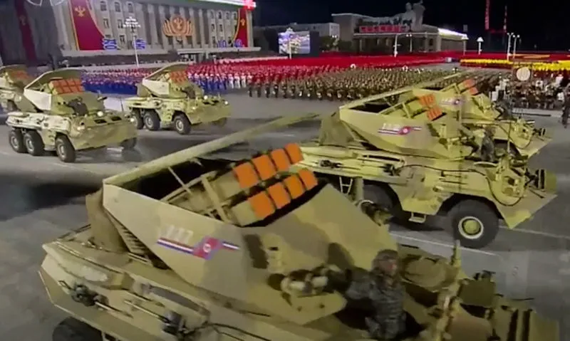 Niszczyciele czołgów z Korei Północnej.