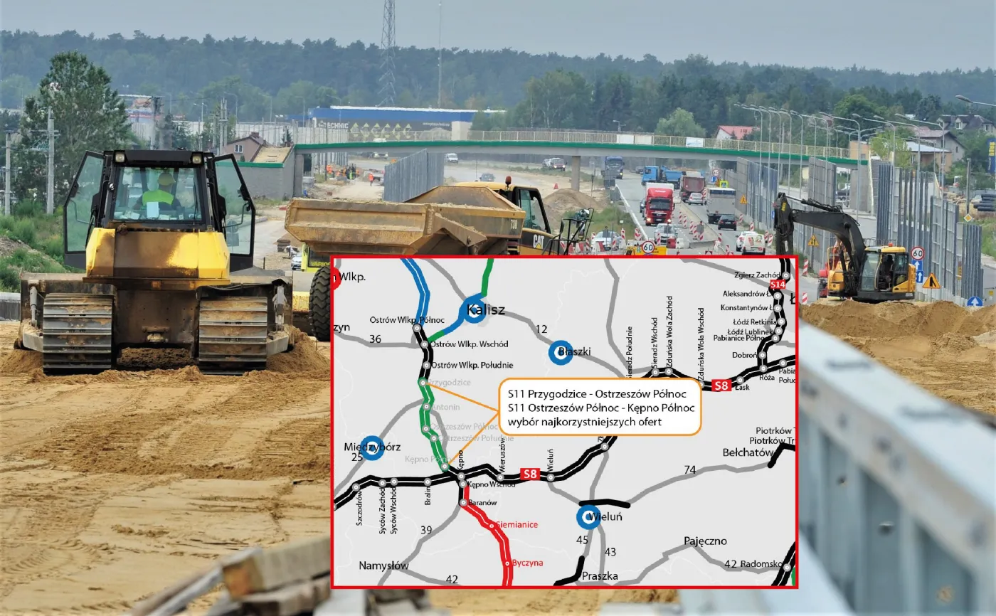 W tym miejscu trasa S11 połączy się z S8. Najlepsze oferty wybrane [MAPA]