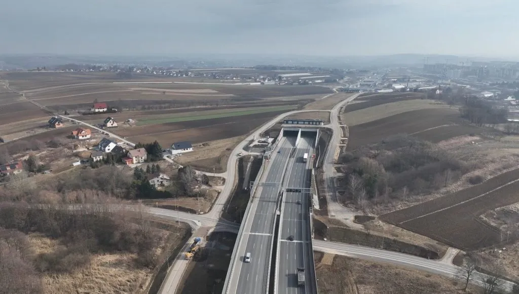 tunel na północnej obwodnicy Krakowa