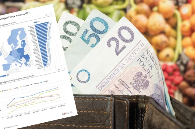 Inflacja w Europie. Polska wśród krajów o najwyższym wskaźniku [MAPA]