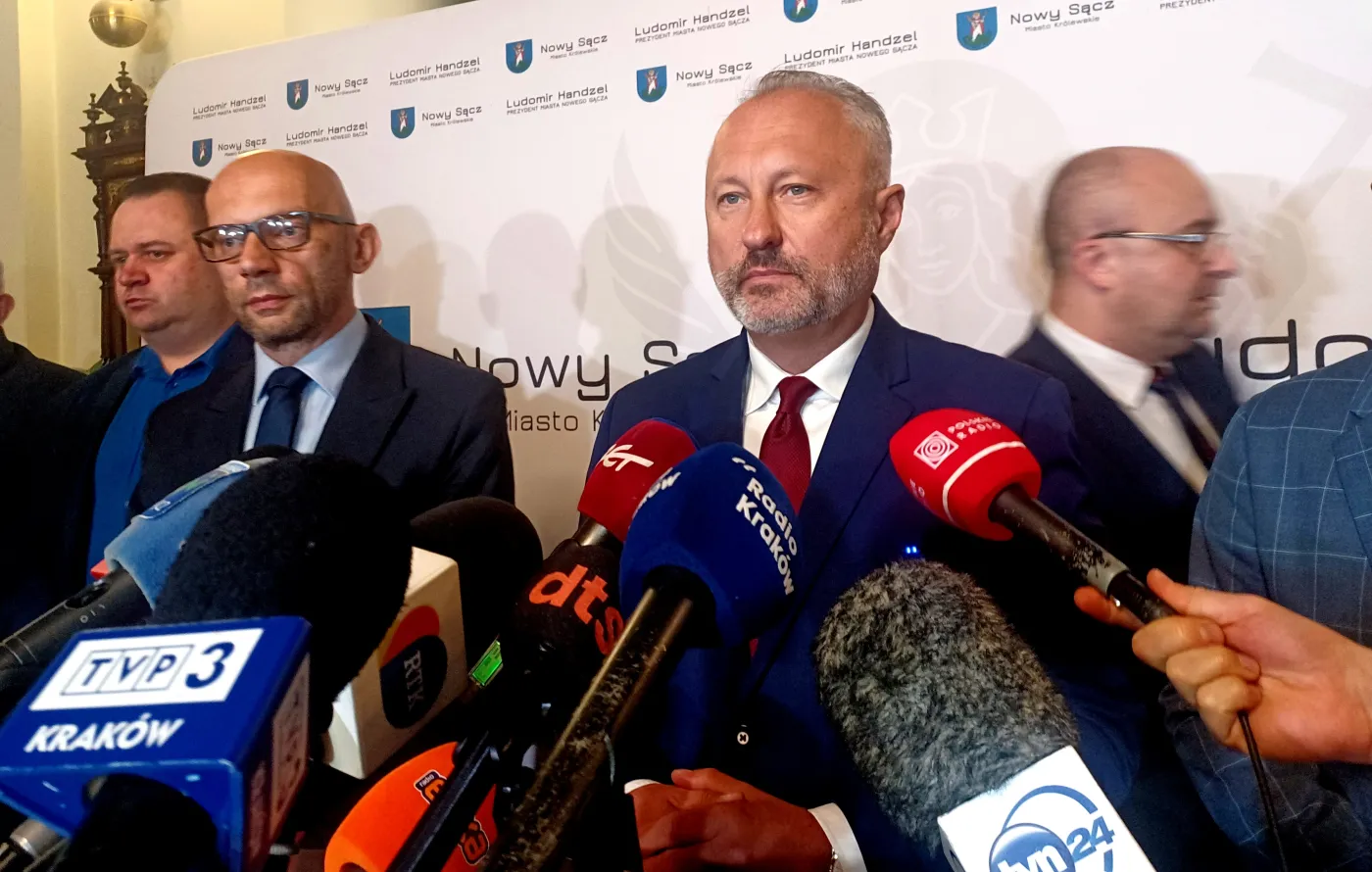 Prezydent Nowego Sącza Ludomir Handzel