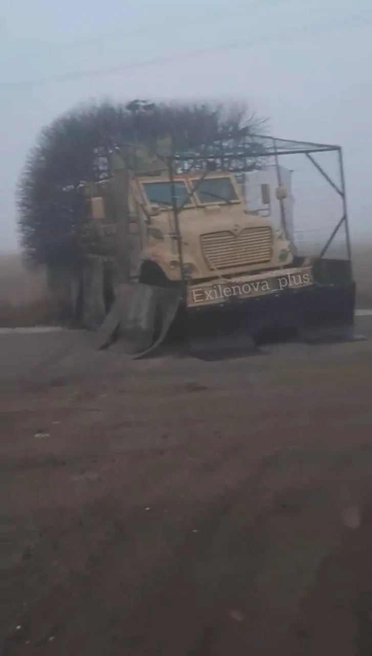 Natowski MAX Pro z pancerzem typu "jeż"