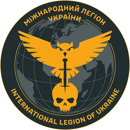 Międzynarodowy Legion Ukrainy - szewron