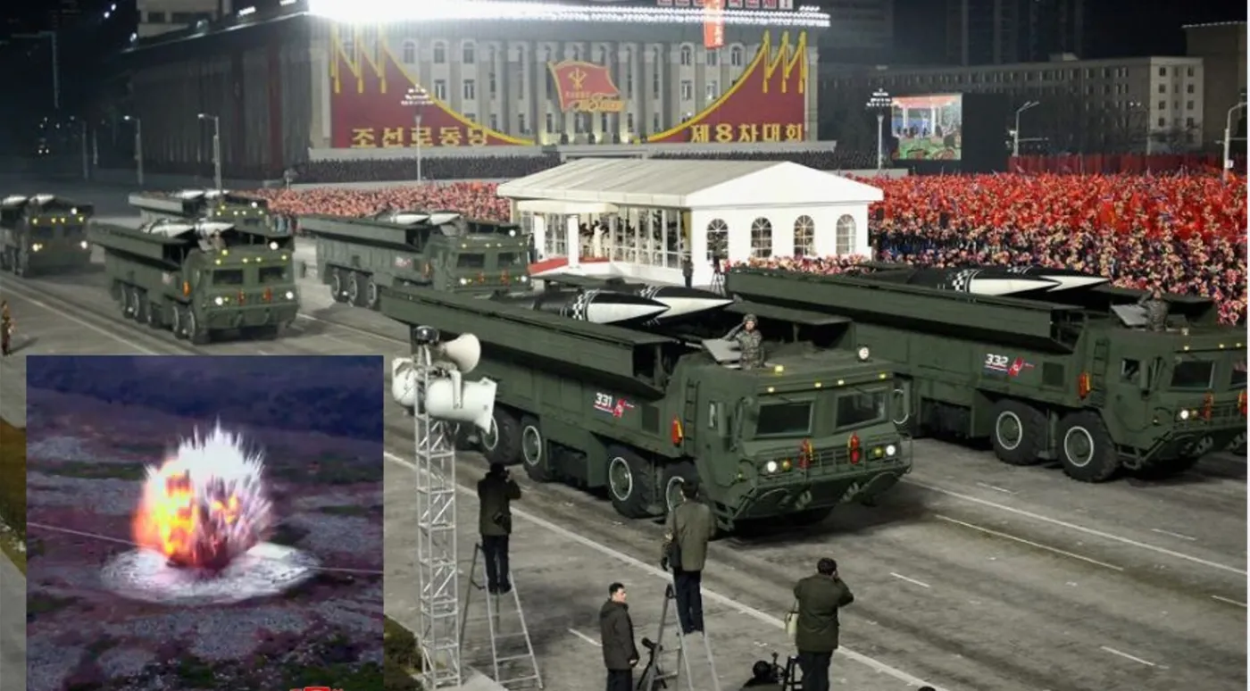 Rakiety serii Hwasoong królują na północnokoreańskich defiladach wojskowych.