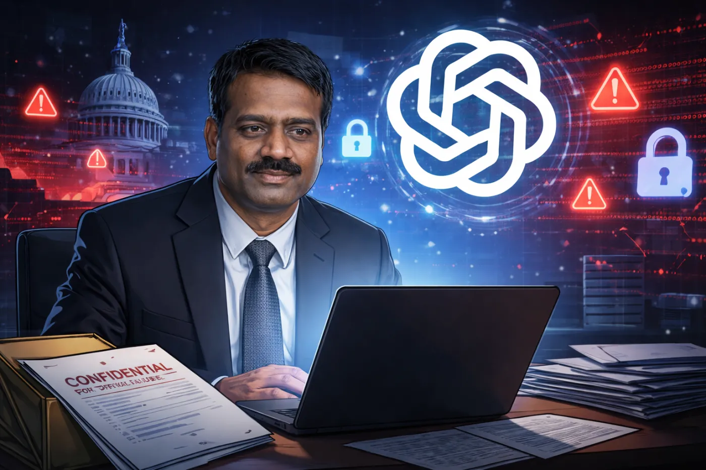 Cyberwpadka: szef cyberbezpieczeństwa USA wrzucił tajne dokumenty do ChatGPT!