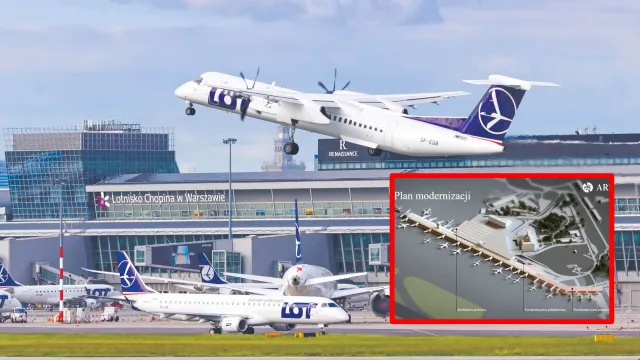 Miliardy z banków na budowę lotniska Chopina. Koszty rosną dwukrotnie