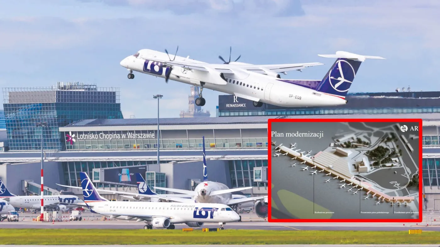 Miliardy z banków na budowę lotniska Chopina. Koszty rosną dwukrotnie