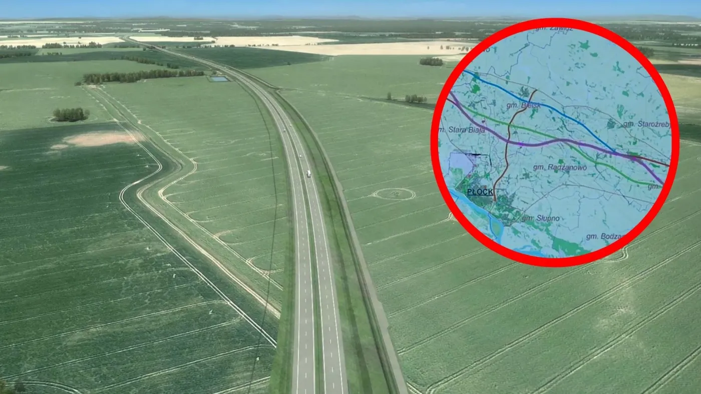 Nowa trasa w środku Polski. Szybciej dojedziemy do Warszawy