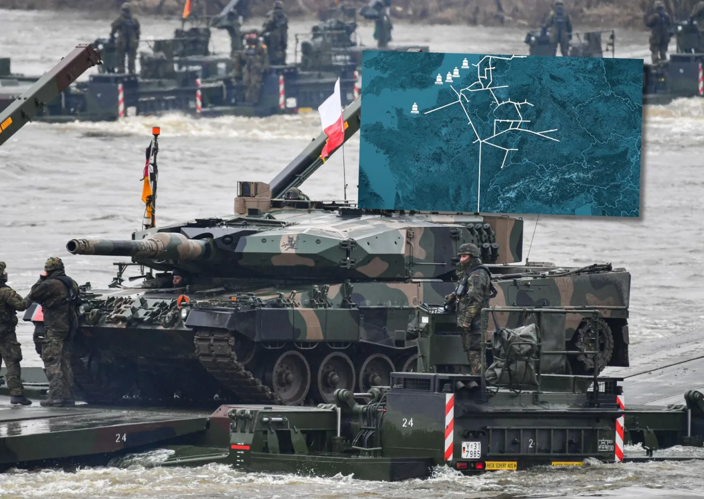 Ogromny rurociąg NATO ma połączyć Polskę. Zapewni paliwo podczas wojny z Rosją