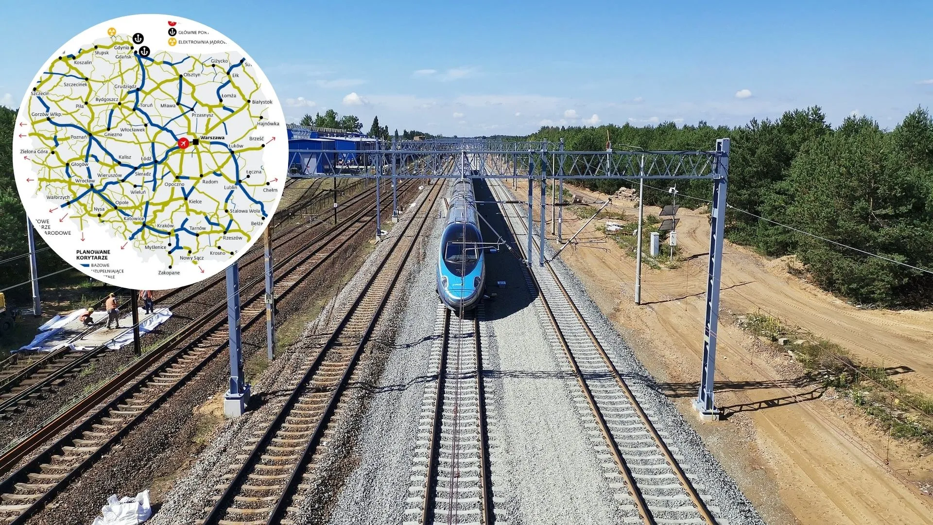 Polska chce budować setki kilometrów kolejowych autostrad. Skąd na to pieniądze?