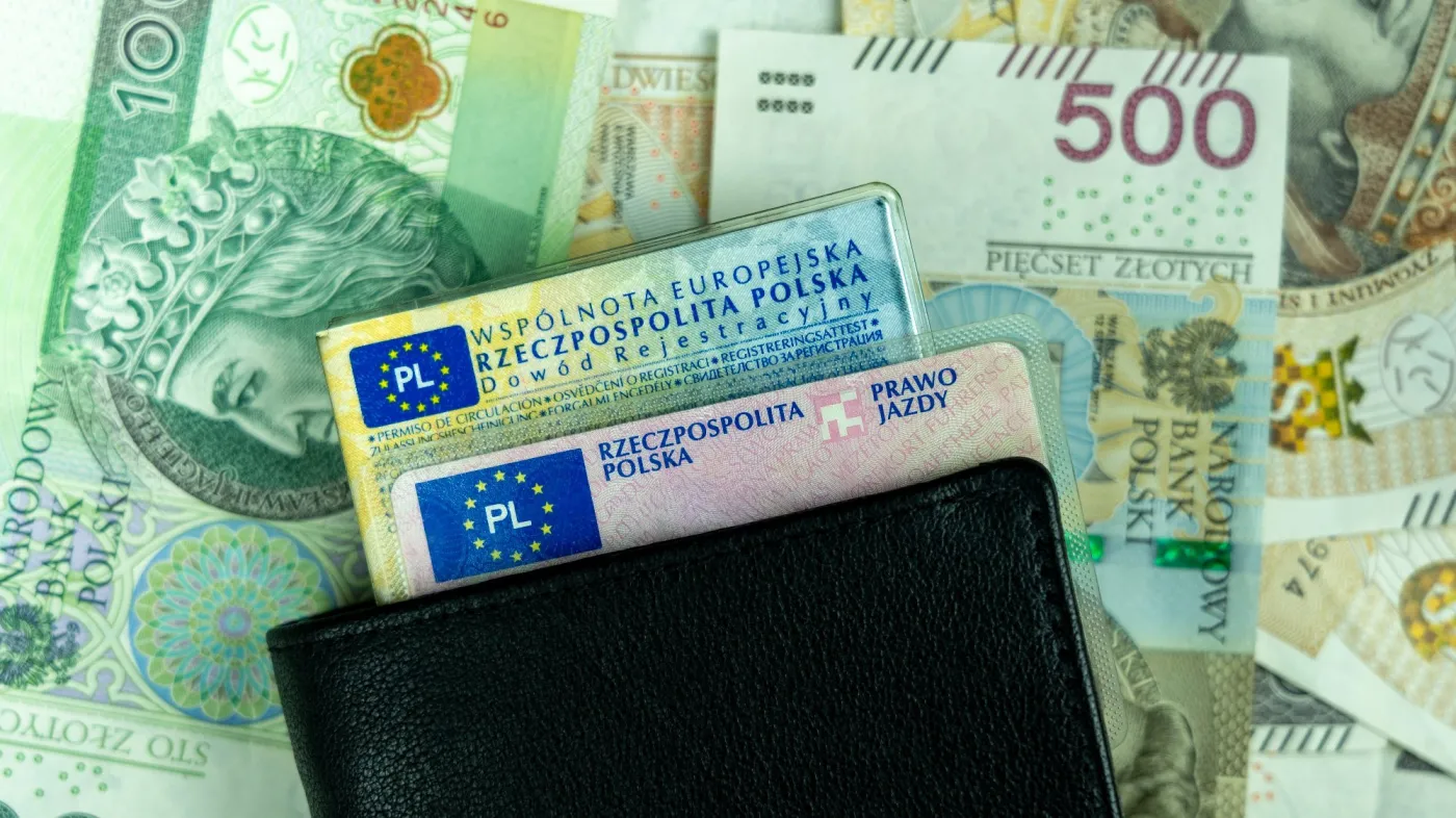 prawo jazdy i dowód rejestracyjny