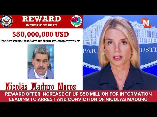 Nagroda za głowę Prezydenta Wenezueli