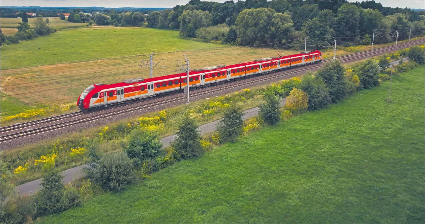 Kolej zwiększa dostępność transportową