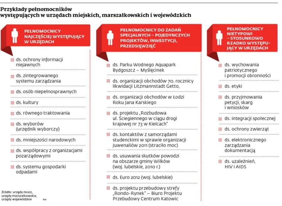 Pełnomocnicy do wszystkiego, czyli klasyczne dublowanie bytów w urzędach