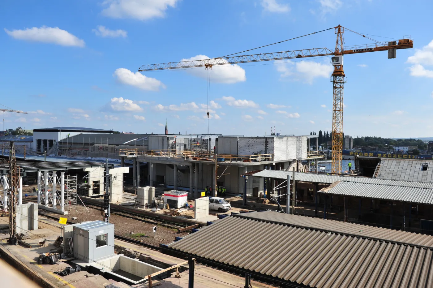 Modernizacja Dworca PKP w Szczecinie. Zobacz zdjęcia z budowy