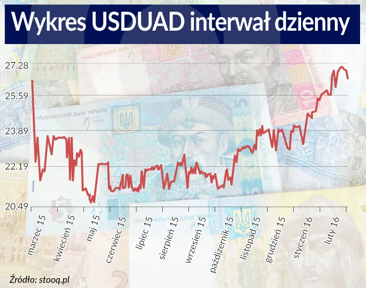 Wielka wyprzedaż ukraińskiej waluty. Nikt nie chce bronić hrywny