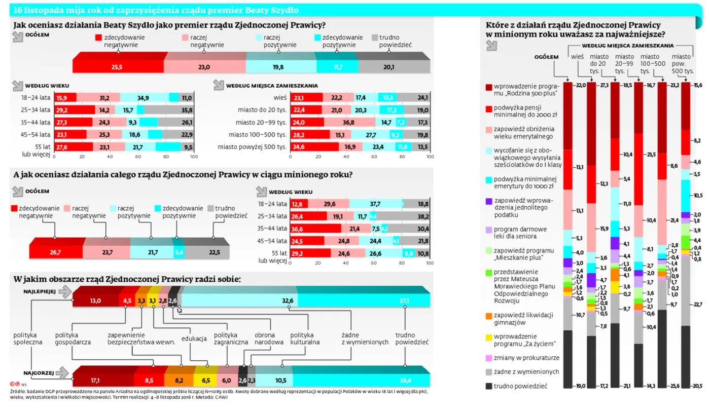 PiS (nieco) zniekształcony po roku rządów