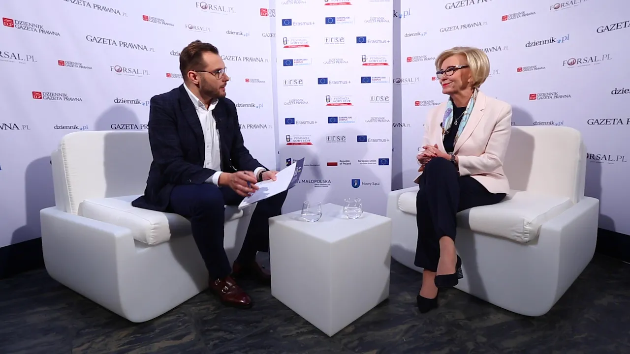 wiceminister edukacji Marzena Machałek 