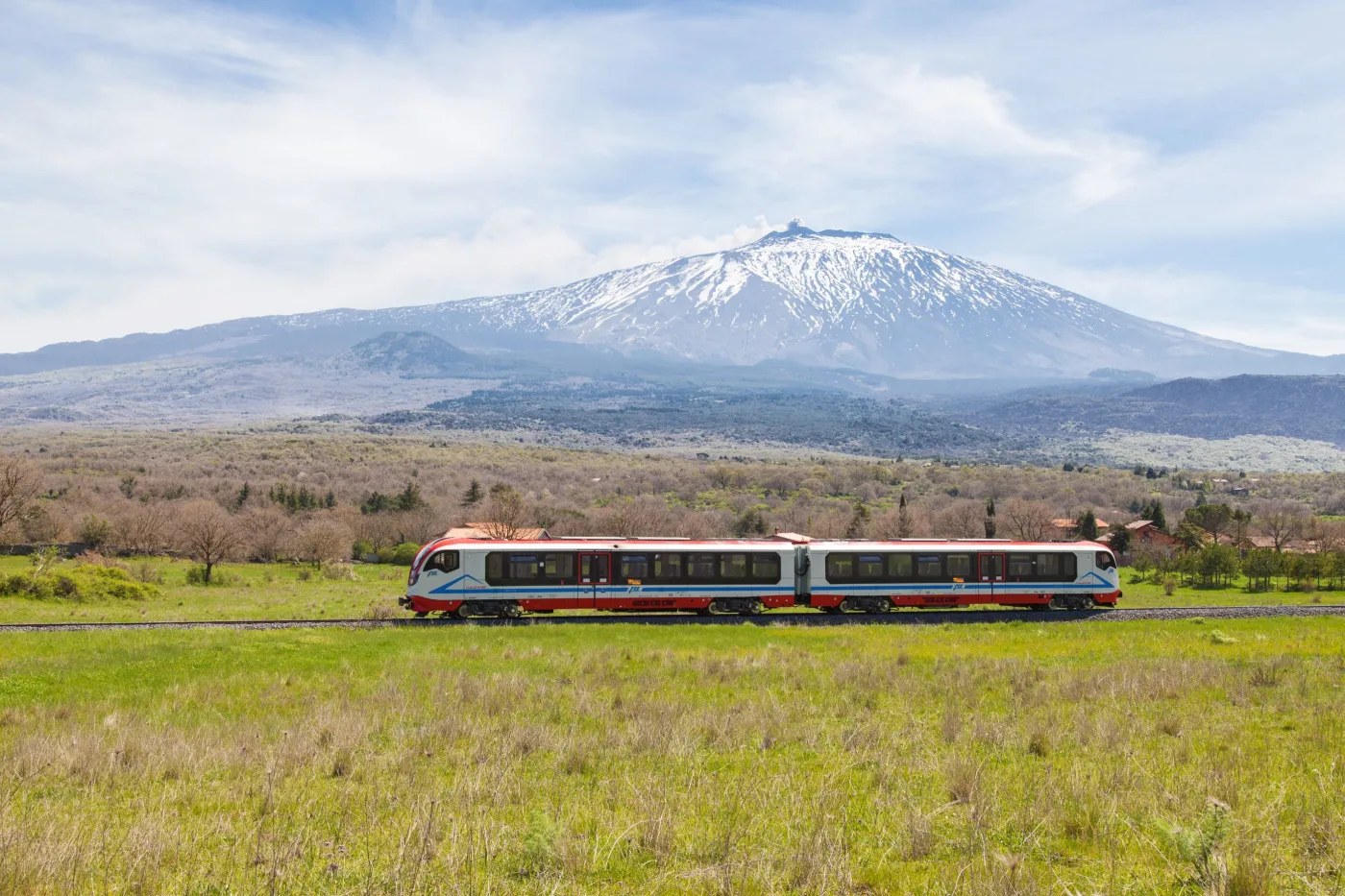 Pociąg Vulcano dla Sycylii
