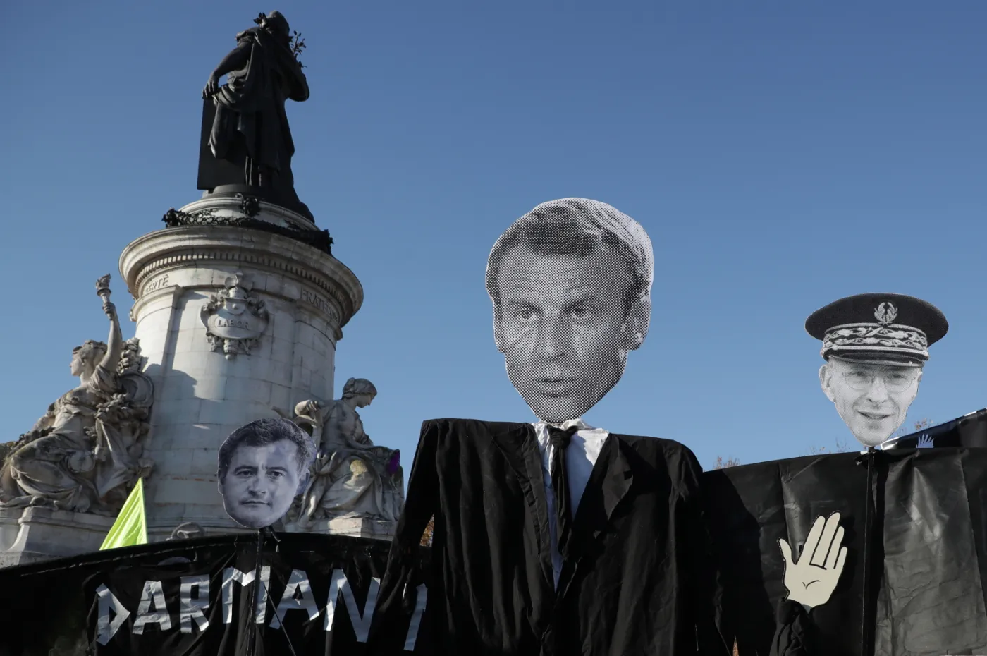 Kryzys w policji stał się kryzysem politycznym Macrona. Na ulice wyszło nawet pół miliona Francuzów