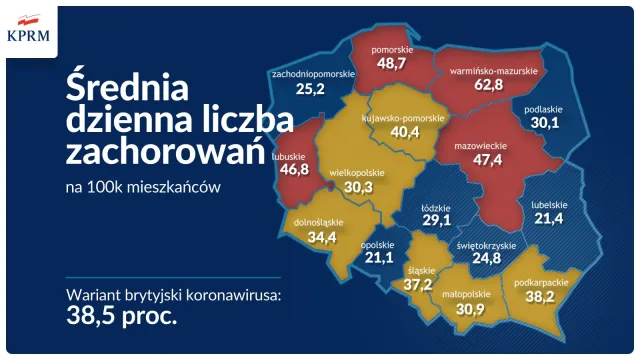 Lockdown w województwie mazowieckim i lubuskim. "Materializuje się czarny scenariusz"