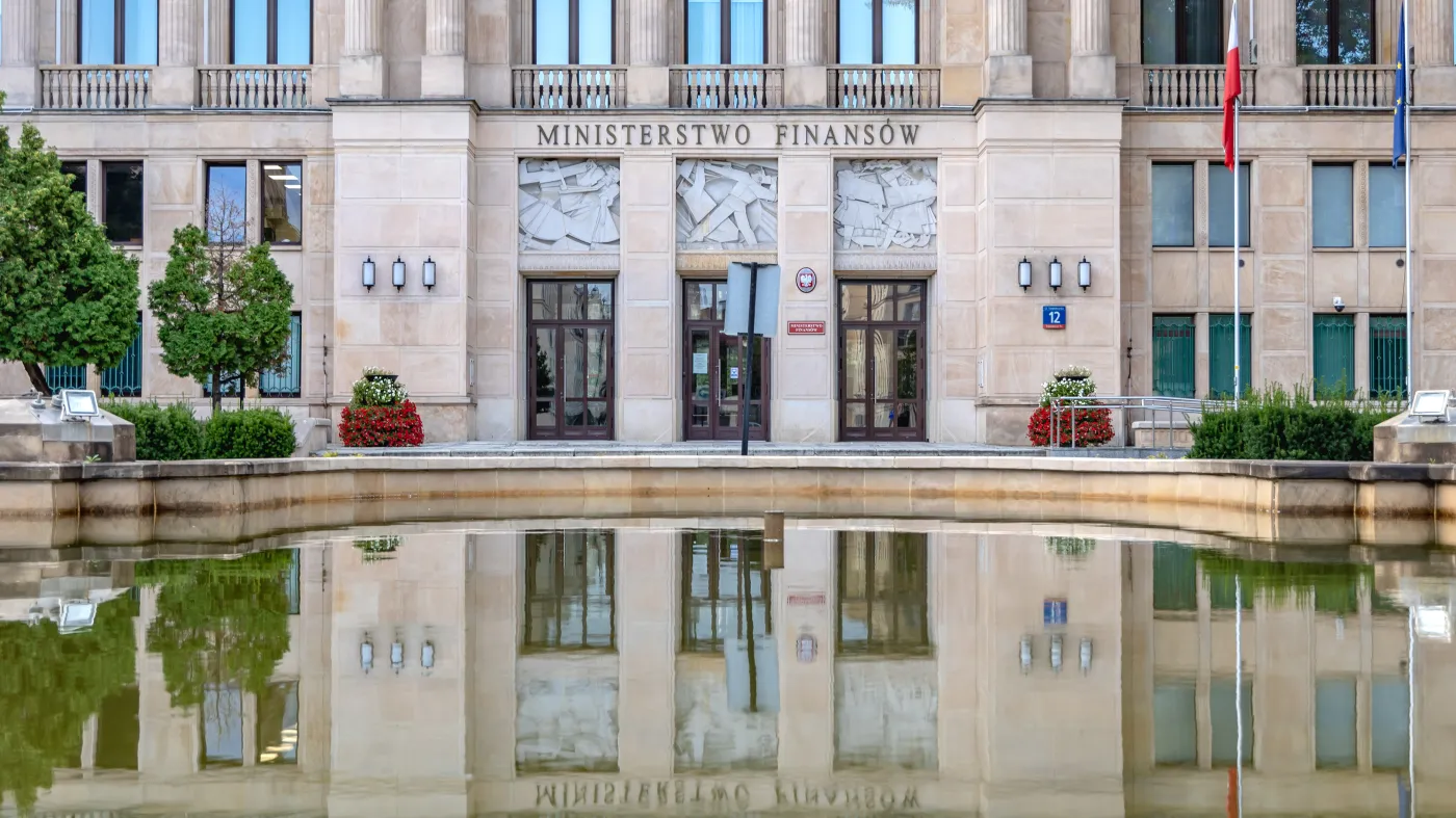Ministerstwo Finansów gmach siedziba Warszawa rząd