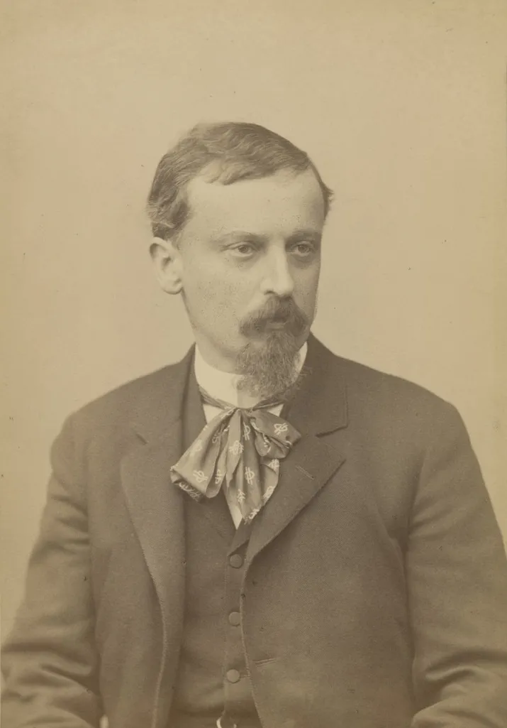 Henryk Sienkiewicz na fotografii Stanisława Bizańskiego. Źródło zdjęcia: Wikipedia