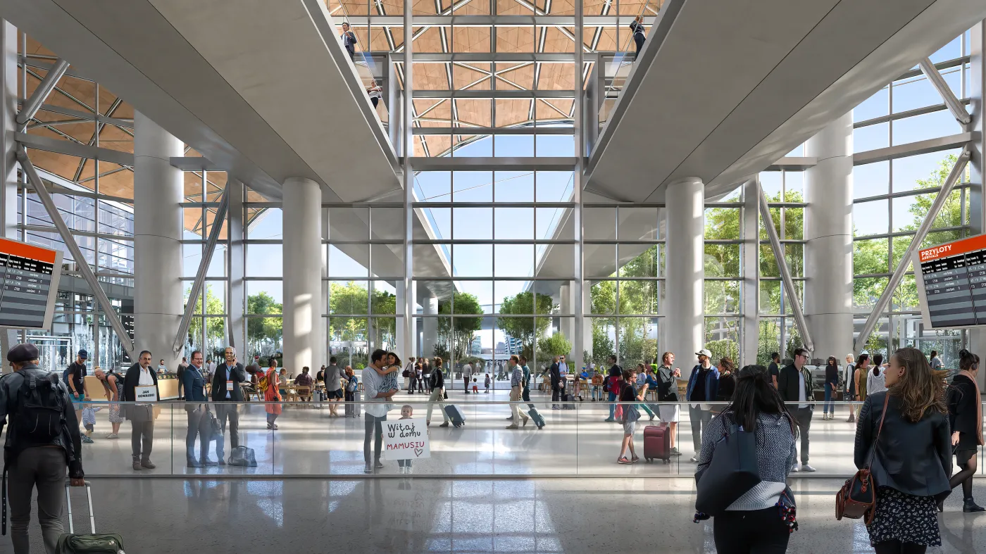 Wizualizacje CPK. Źródło: Foster + Partners.