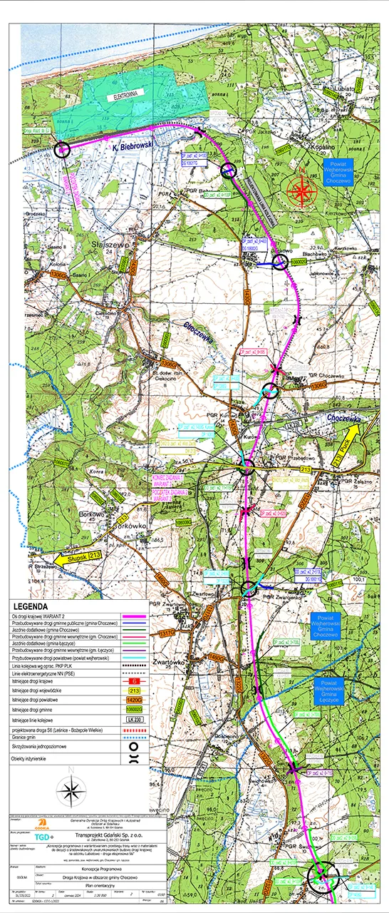 Droga do elektrowni jądrowej - szczegóły