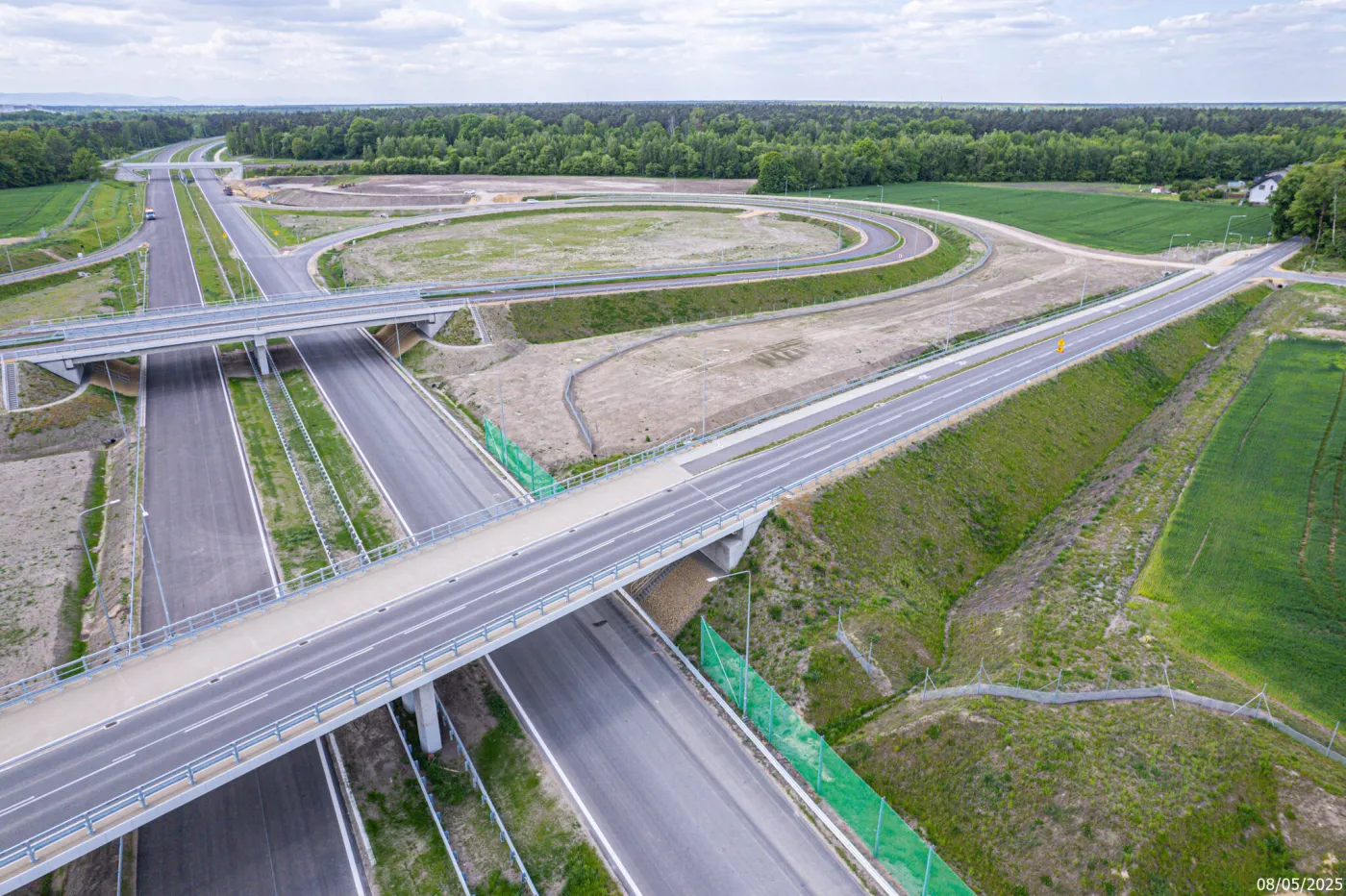 Odcinek Oświęcim – Dankowice - węzeł Oświęcim