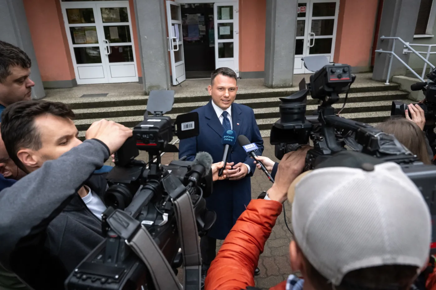 Wybory prezydenckie 2025. Mentzen mówi o "największym sukcesie w historii"