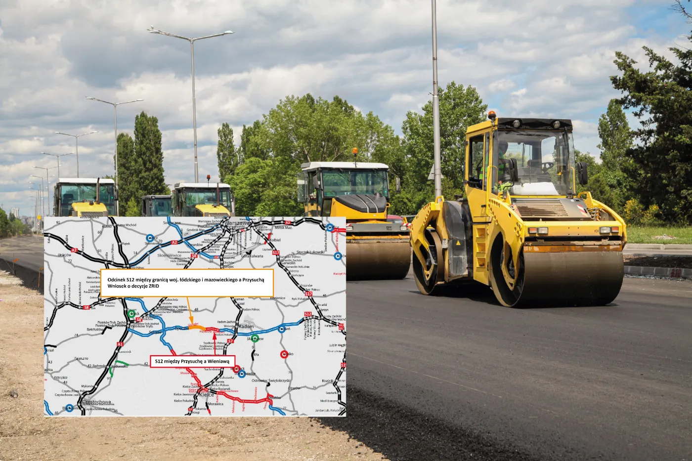 Decyzja ZRID dla odcinka między granicą woj. łódzkiego i mazowieckiego a Przysuchą
