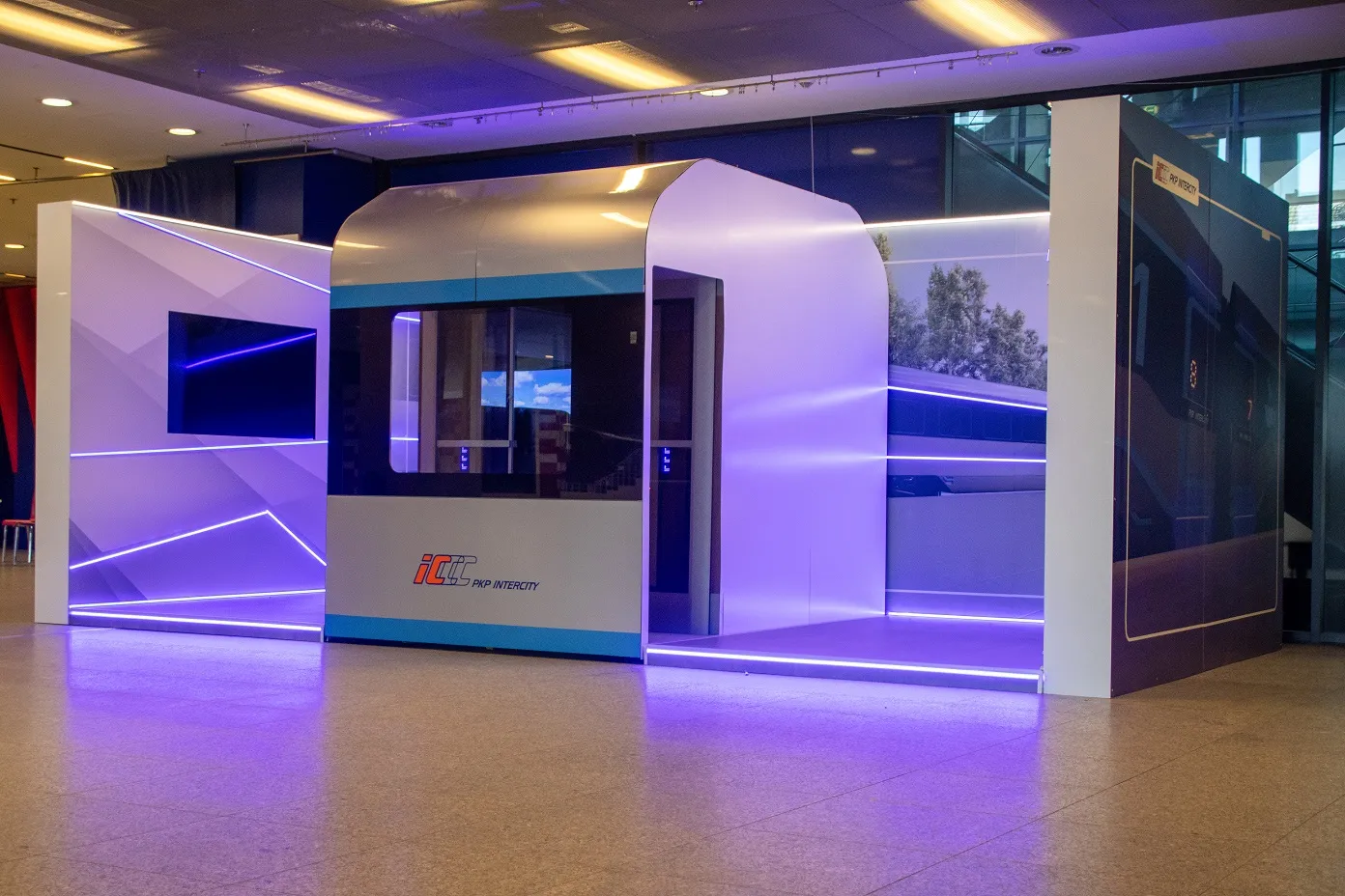 Makieta nowego przedziału PKP Intercity