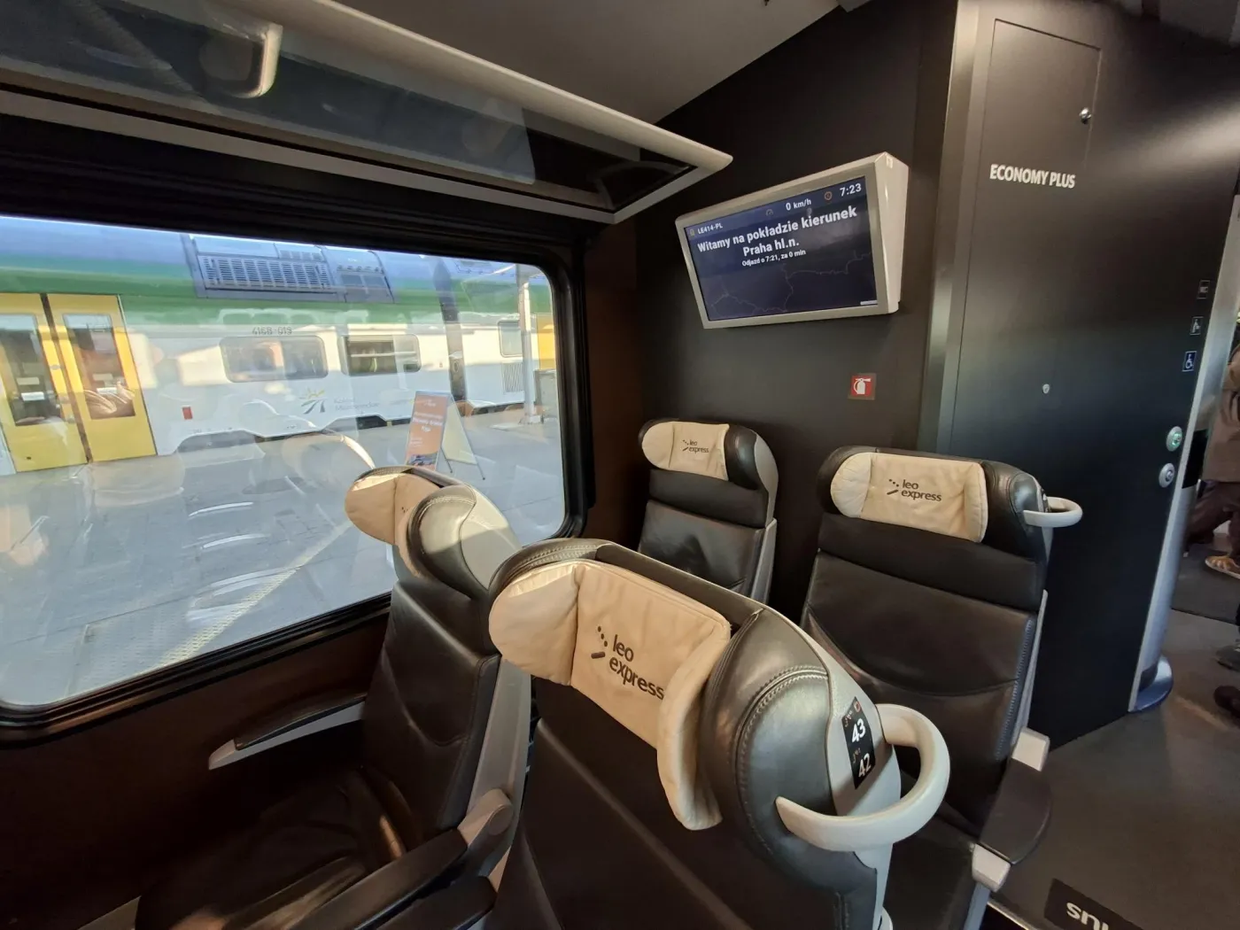 Pierwszy kurs Leo Express Warszawa Kraków