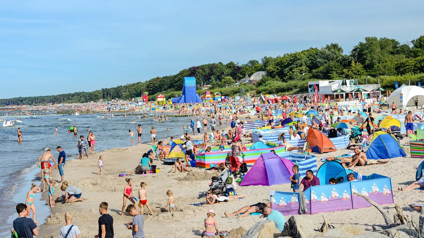 Plaża, urlop, Bałtyk