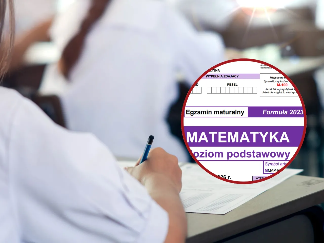Maturzyści, matura z matematyki 2026