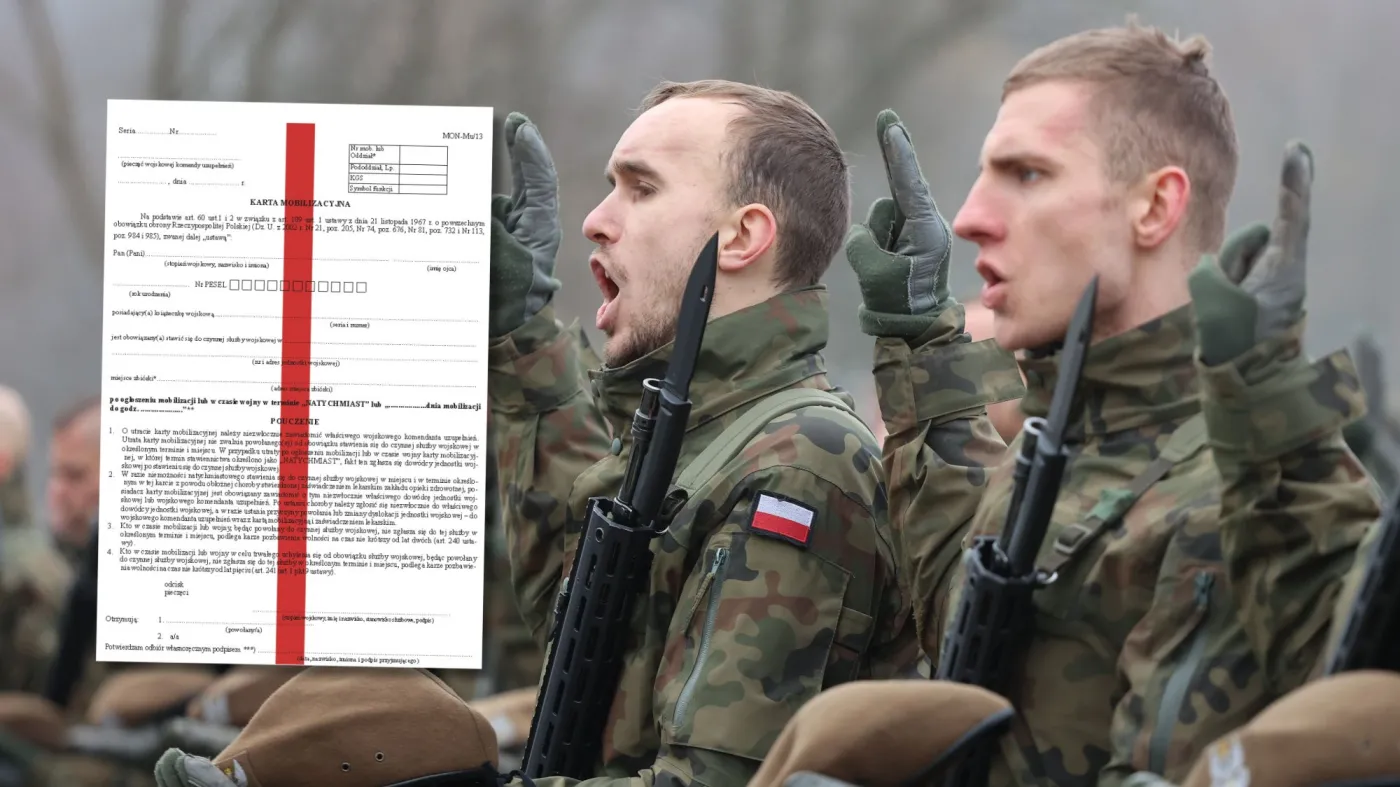 Wojsko wysyła karty mobilizacyjne do Polaków. Kolor paska ma decydujące znaczenie