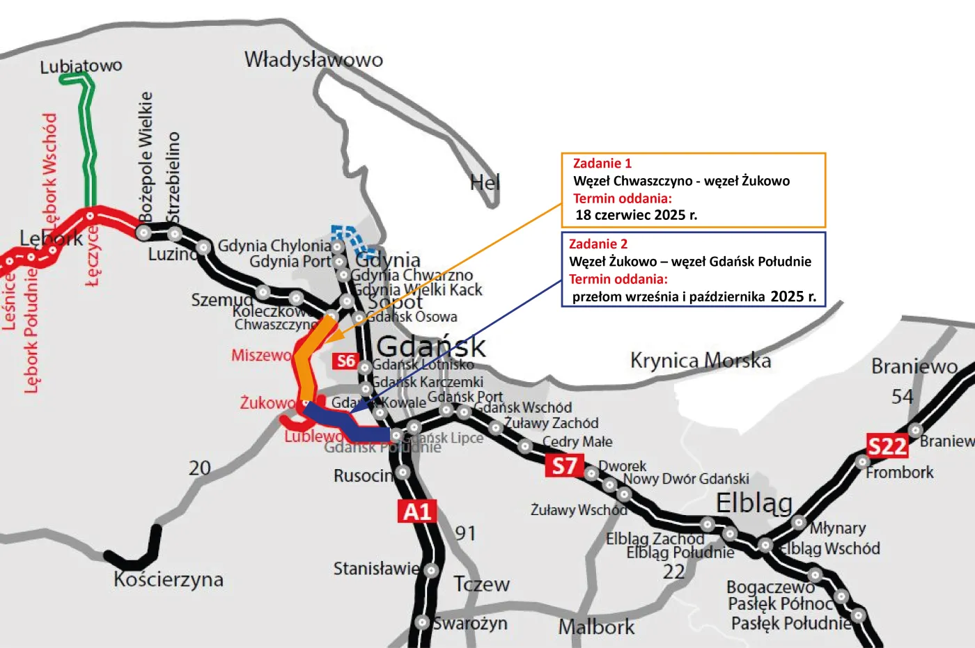 OMT - terminy zakończenia budowy (forsal.pl)