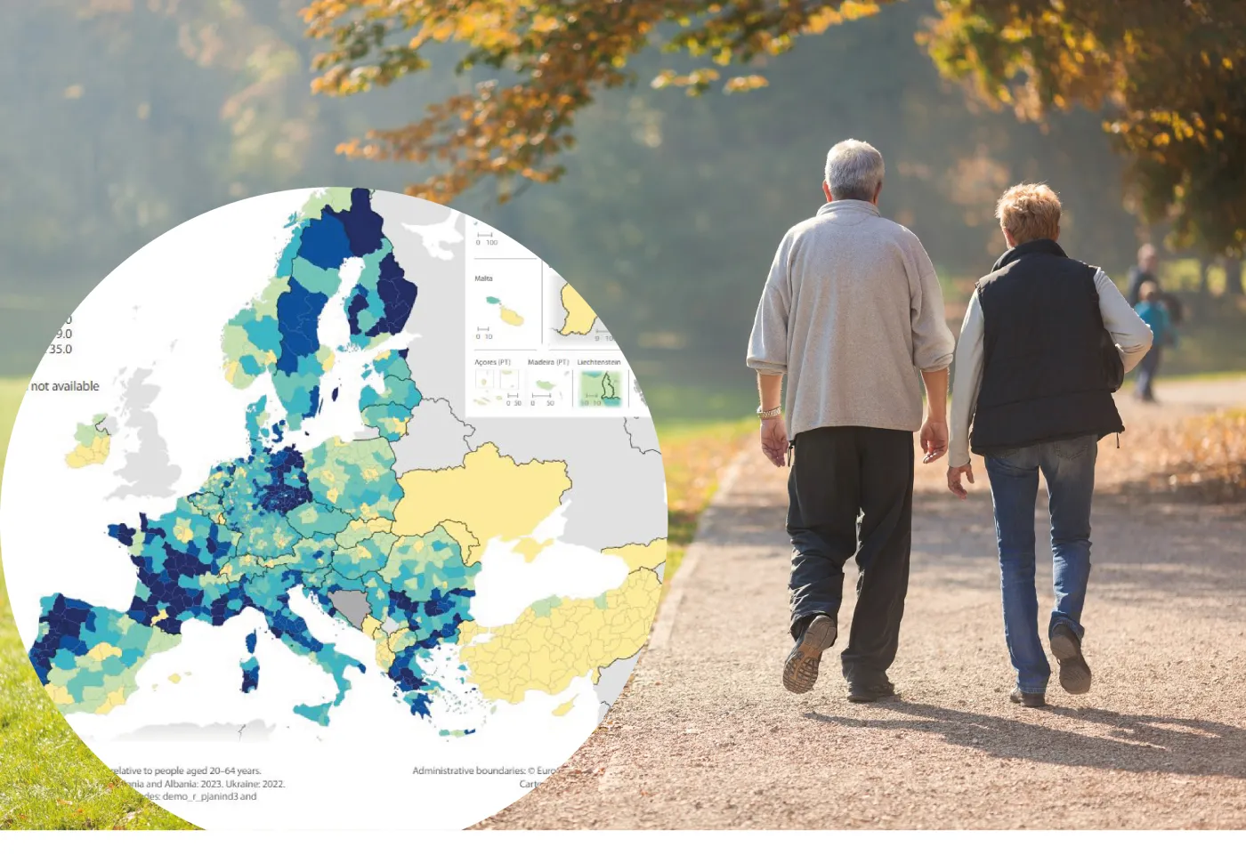 Złe wiadomości dla przyszłych emerytów. Rośnie zależność od osób starszych w regionach UE