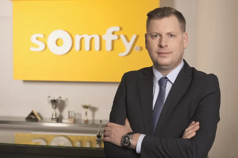 Radosław Borkowski, dyrektor zarządzający Somfy