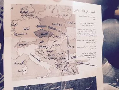 Nowy szlak imigrantów będzie biegł przez Polskę? Znaleziono nową mapę