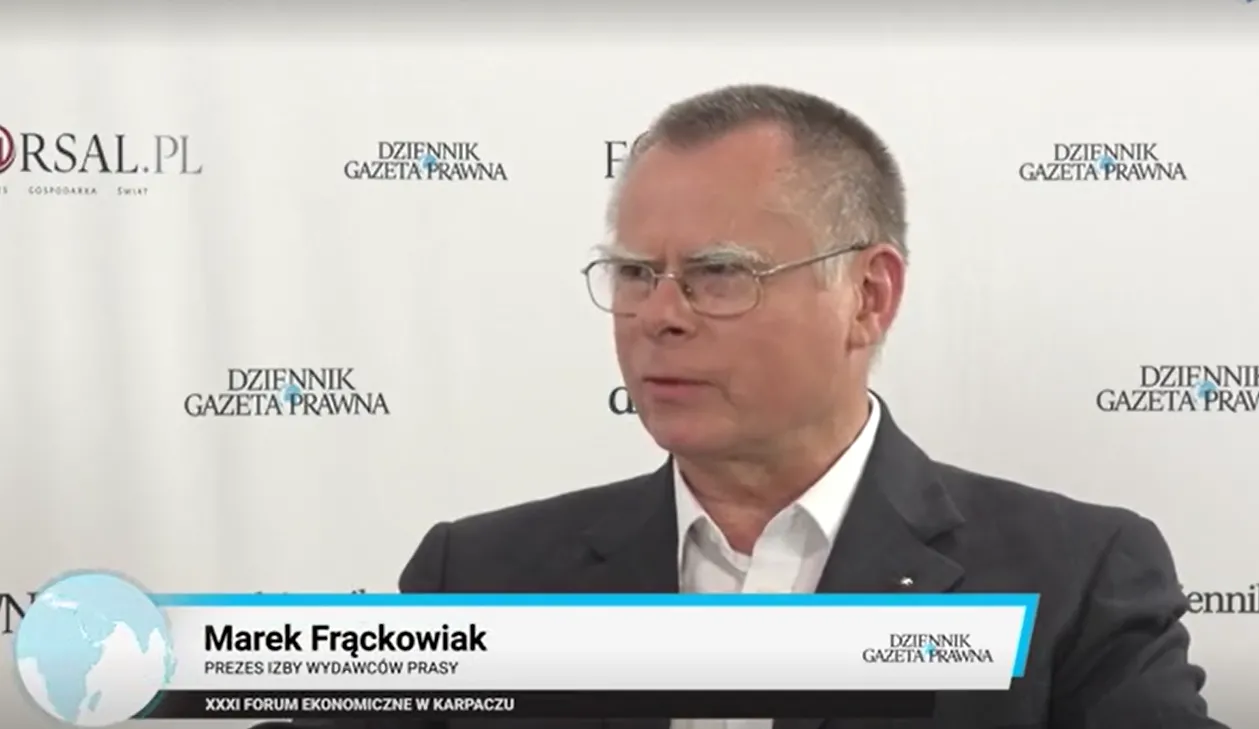 Frąckowiak: Naszą nieuchronną przyszłością jest prasa cyfrowa