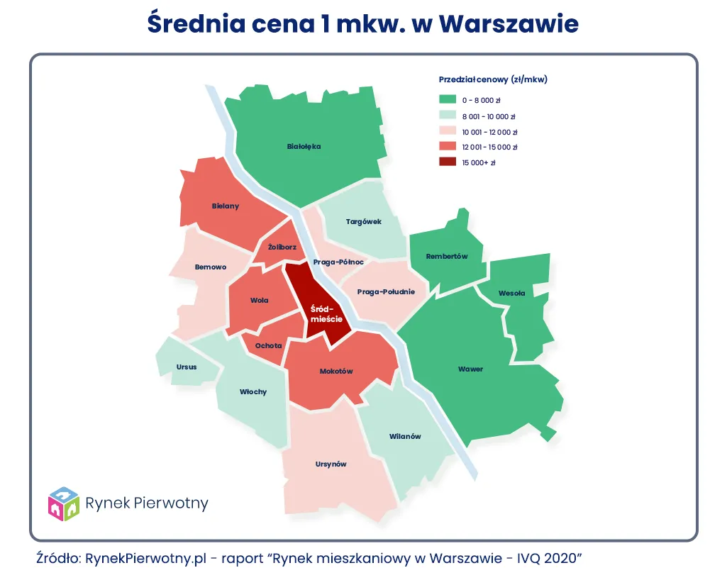 Ceny mieszkań w Warszawie wciąż rosną. W Śródmieściu za metr zapłacimy średnio 16,6 tys. zł