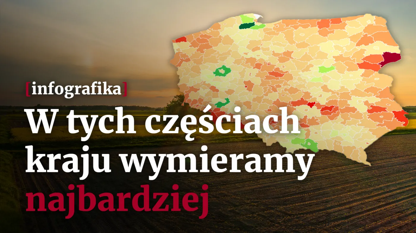 Trzy razy więcej zgonów niż urodzeń. W tych częściach kraju wymieramy najbardziej