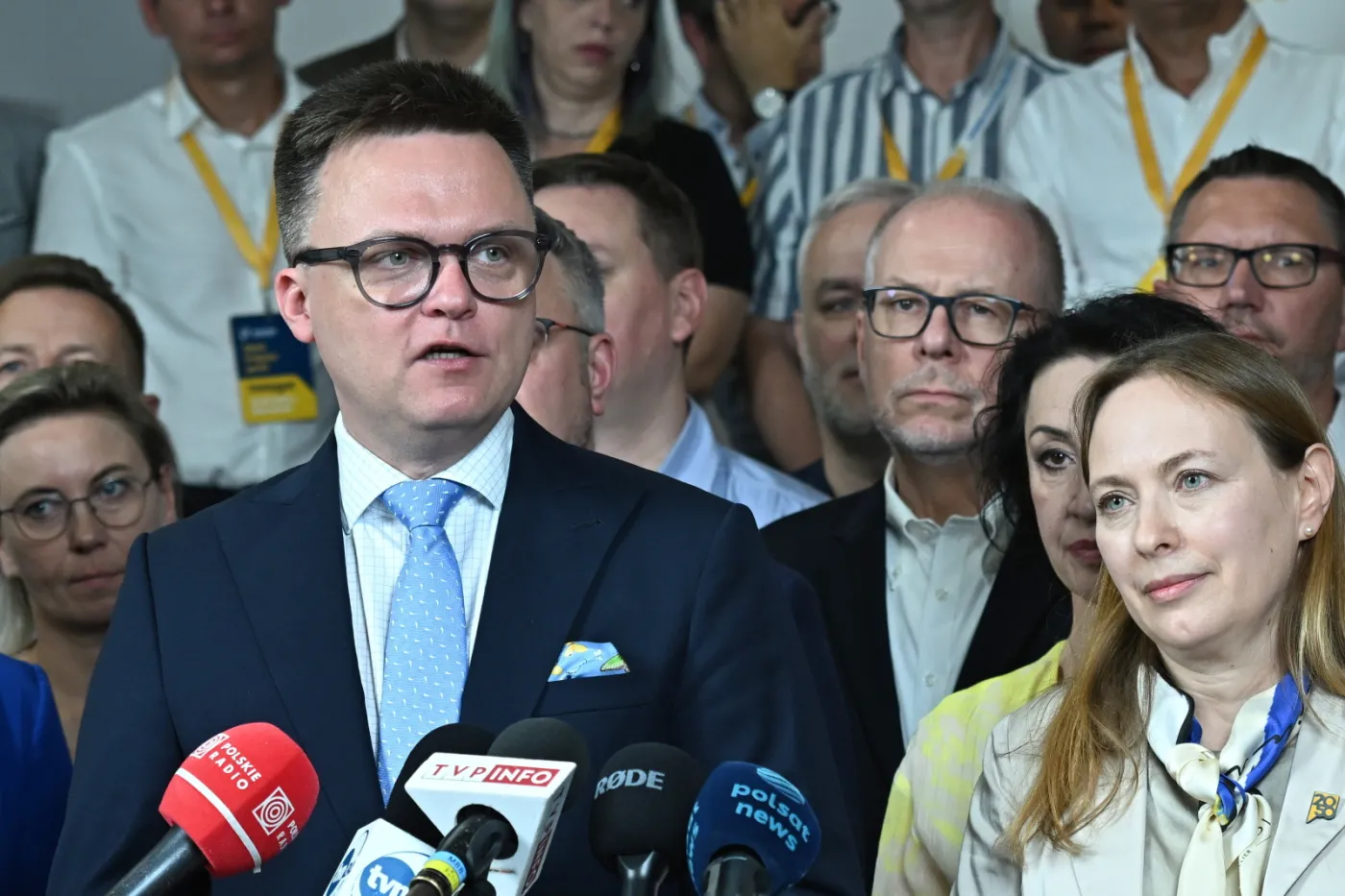 Szymon Hołownia i Katarzyna Pełczyńska-Nałęcz