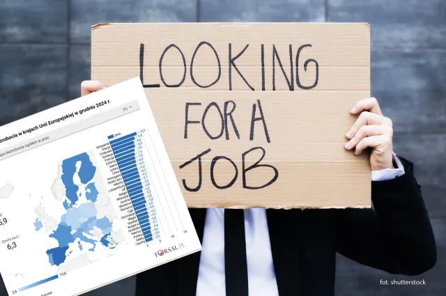 Prawie cała Europa nam zazdrości. Polska z drugim najniższym bezrobociem w UE [MAPA]