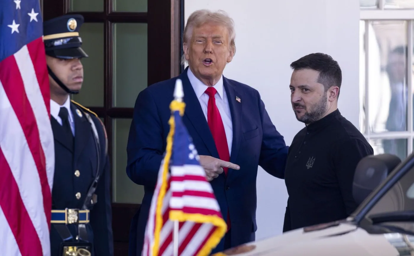 USA. Spotkanie Donald Trump-Wołodymyr Zełenski