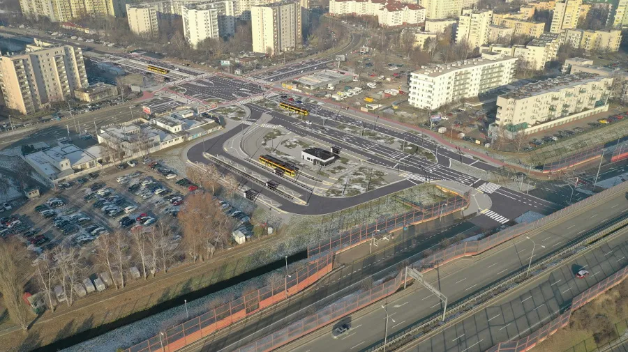 Tramwaj na Gocław - pętla Gocław - wizualizacja