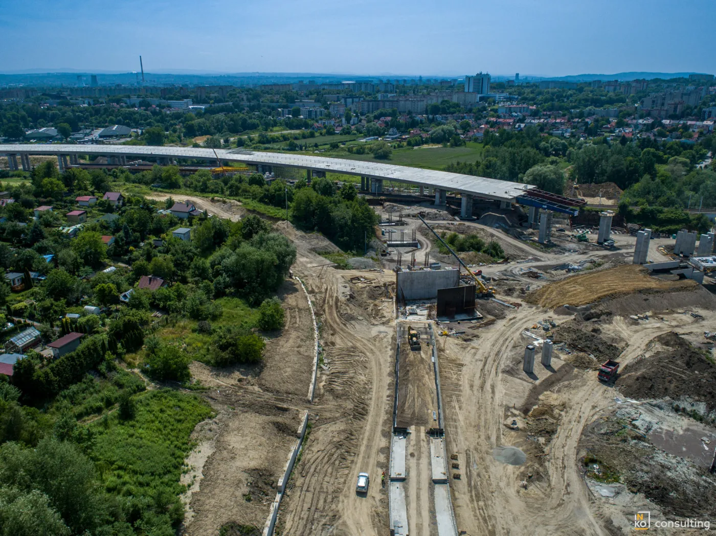 Budowa S7 na odcinku odcinku Widoma - Kraków